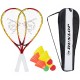Speedminton Racketball Set Dunlop yellow and red 762091