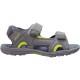Kappa Early II K Footwear Kids grey lime green sandals 260373K 1633