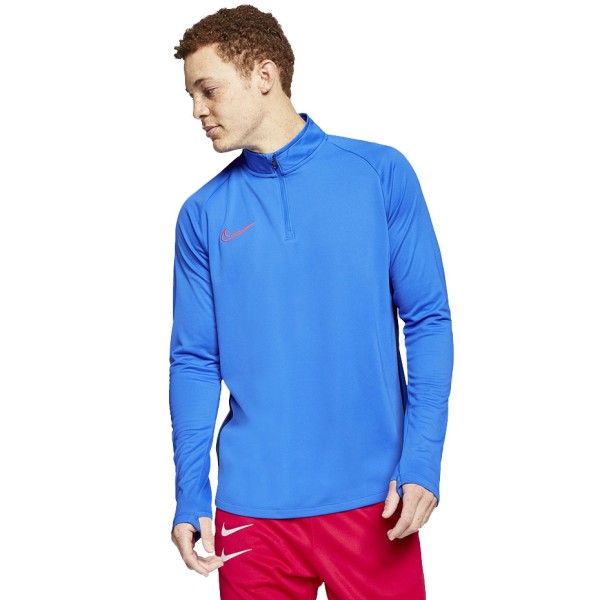 Men's Nike Dri-FIT Academy Drill Top blue AJ9708 453 sweatshirt.