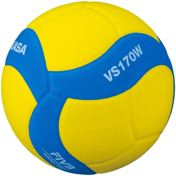 Mikasa VS170W yellow-blue volleyball