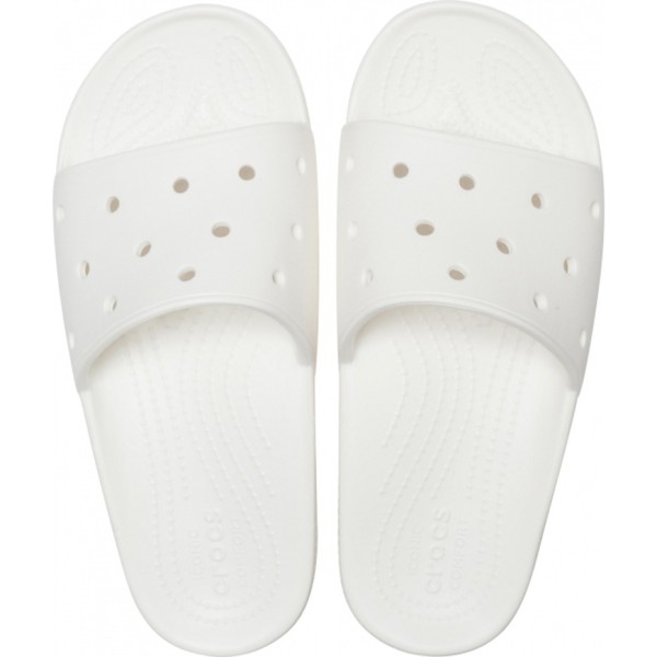 Women's Crocs Classic Slide white 206121 100 flip-flops