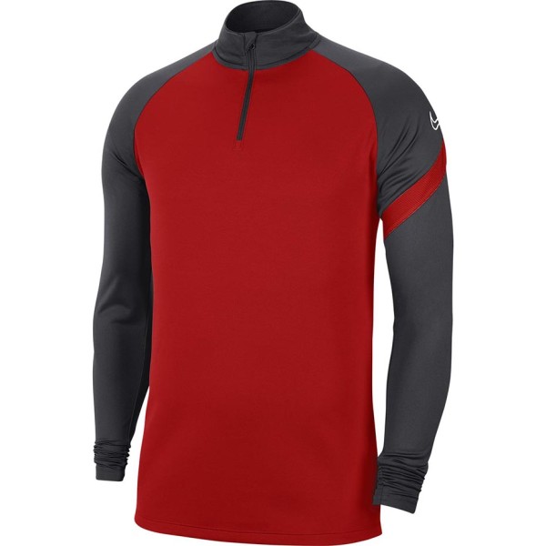 Men's Nike Dry Academy Dril Top sweatshirt red-grey BV6916 657