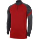 Men's Nike Dry Academy Dril Top sweatshirt red-grey BV6916 657