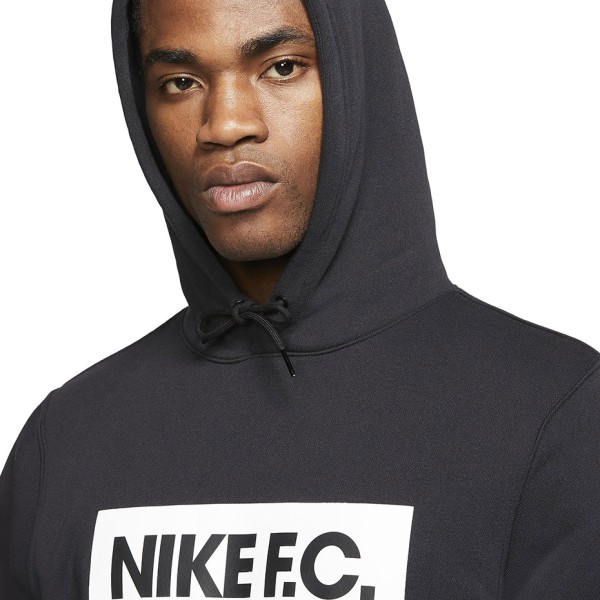 Men's Nike NK FC Essntl Flc Hoodie Black CT2011 010