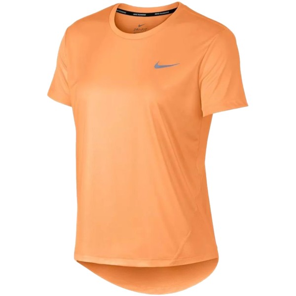 Nike W Miler Top SS women's t-shirt orange AJ8121 882