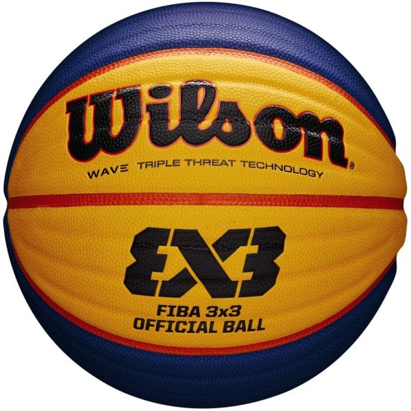 Wilson FIBA3X3 Game Basketball navy blue and orange WTB0533XB.