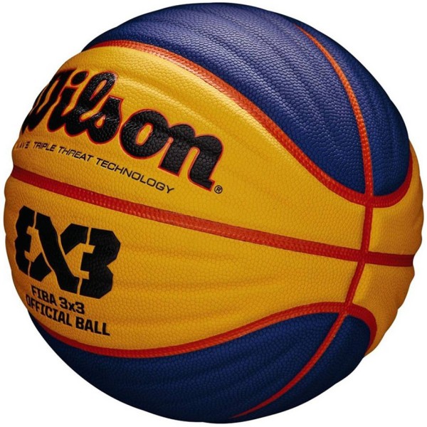 Wilson FIBA3X3 Game Basketball navy blue and orange WTB0533XB.