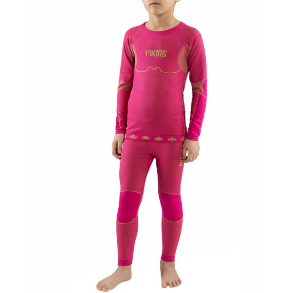 Children's thermal underwear Viking Riko pink 500-14-3030-48