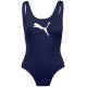 Puma Swim Women Swimsuit 1P navy blue 907685 01 swimsuit