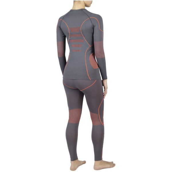 Women's thermal underwear Viking Mia grey-coral 500-18-1577-35