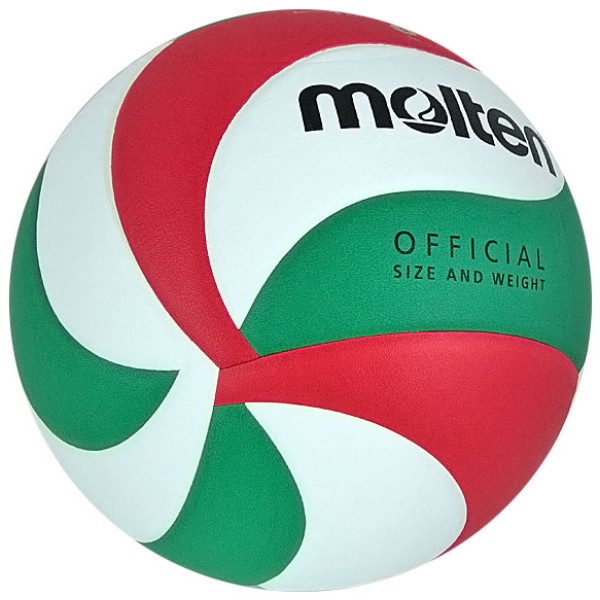 Molten volleyball V5M4500 white, red and green