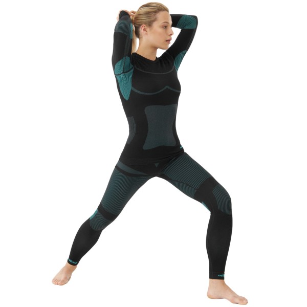 Women's thermal underwear Viking Ilsa black-green 500-15-1977-70