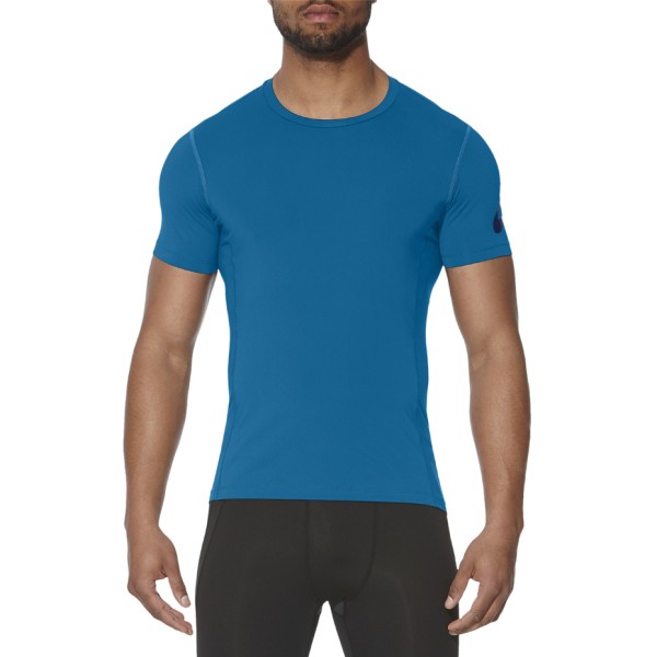 Asics Base blue men's running shirt 141104 8154