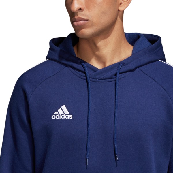 Men's adidas Core 18 Hoody sweatshirt navy blue CV3332