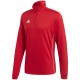 Men's adidas Core 18 Training Top sweatshirt red CV3999