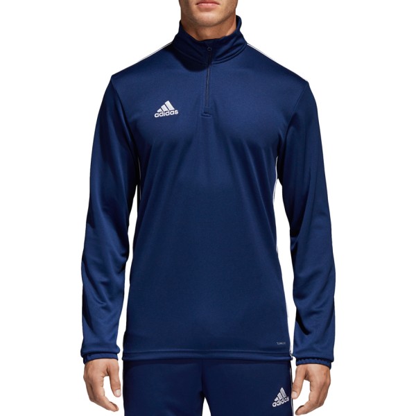 Men's adidas Core 18 Training Top navy blue sweatshirt CV3997