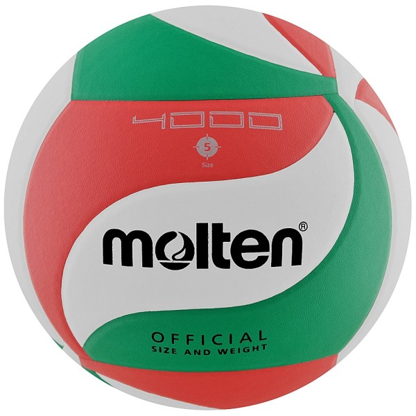 Molten volleyball V5M4000-X/DE white-red-green