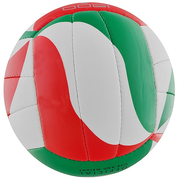 Molten volleyball V5M1900 white, red and green