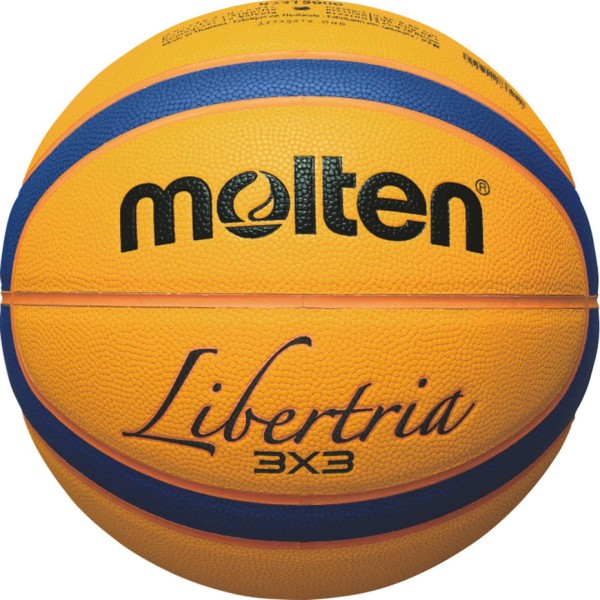 Molten basketball yellow B33T5000 FIBA outdoor 3x3 basketball