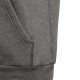 Children's sweatshirt adidas Core 18 Hoody JUNIOR grey CV3429