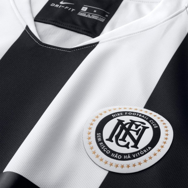 Nike FC Home JSY SS men's t-shirt black and white AH9510 100