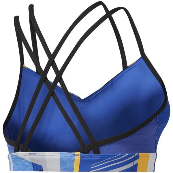 Stanik sportowy Reebok Hero Strappy Padded Bra VortaStripe DU4097