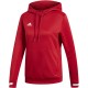 adidas Team 19 Hoody Women's Sweatshirt Red DX7338