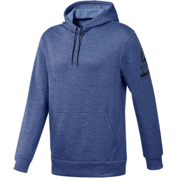 Men's Reebok Workout ThermoWarm Hoodie blue D94224