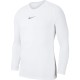 Men's Nike Dry Park First Layer JSY LS T-shirt white AV2609 100