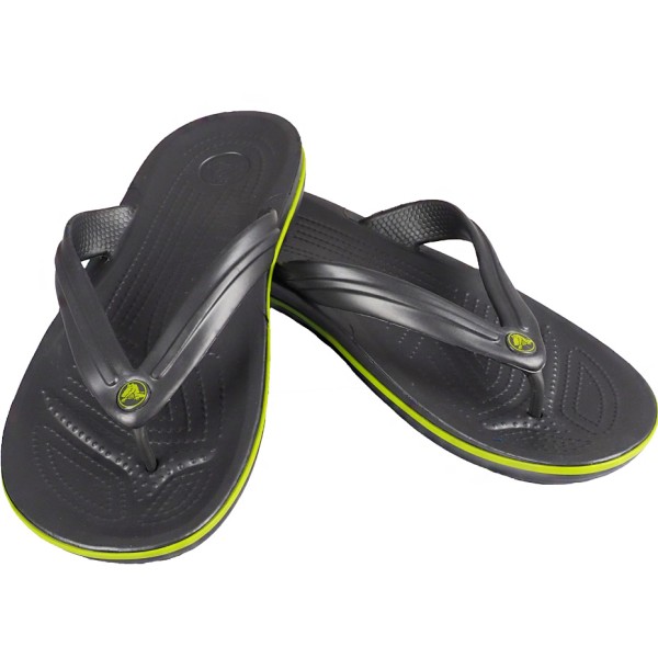 Crocs Crocband Flip Flops graphite-green 11033 0A1