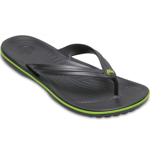 Crocs Crocband Flip Flops graphite-green 11033 0A1