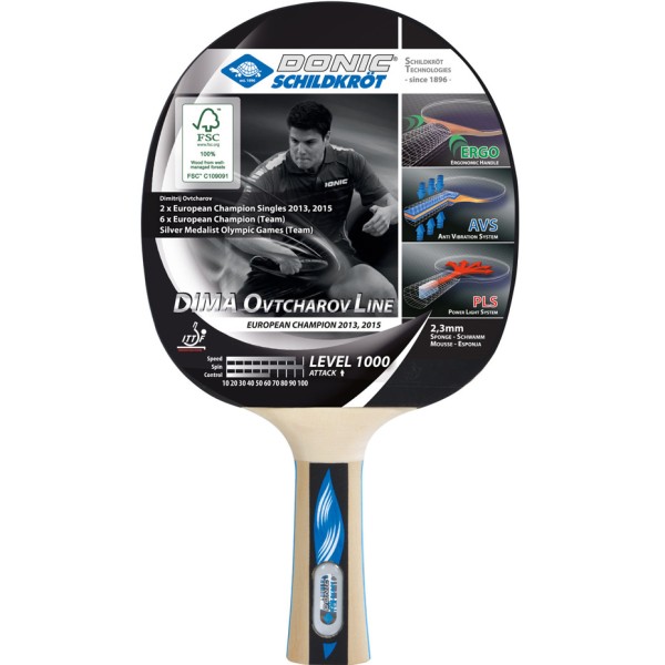 Donic Ovtcharov 1000 ping pong racket 754412
