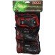 Roces Ventilated JR Red-Black 3-Pack skate protectors 301352 02