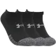 Under Armour HeatGear No Show Socks 3-Pack 1346755-001