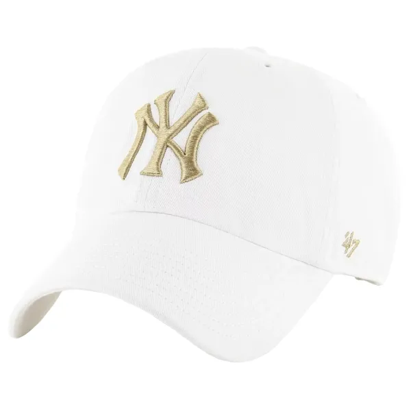 47 Brand New York Yankees MLB Clean Up Cap B-NLRGW17GWS-WHH