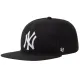 47 Brand MLB New York Yankees No Shot Cap B-NSHOT17WBP-BK