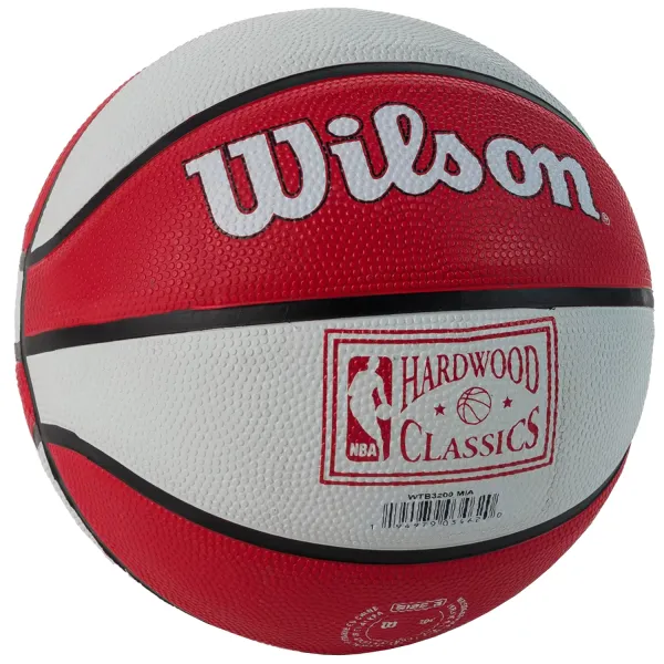 Wilson Team Retro Miami Heat Mini Ball WTB3200XBMIA