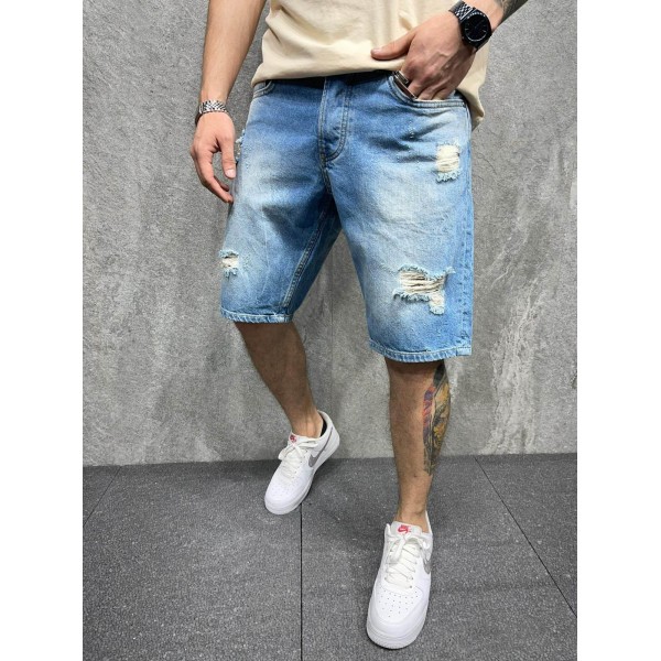 Βερμούδα Jean Denim 2Y Premium K6229 Μπλέ