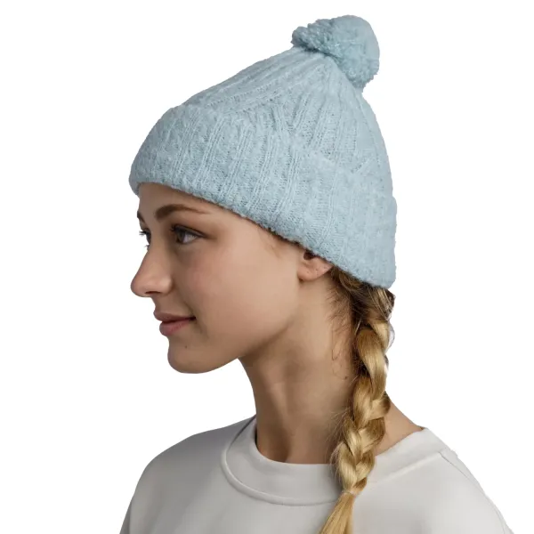 Buff Nerla Knitted Hat Beanie 1323357221000