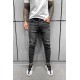 Jean Βlack Island 6374 Ανθρακί Slim fit