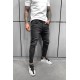 Jean Βlack Island 6374 Ανθρακί Slim fit