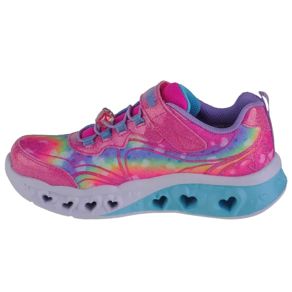 Skechers Flutter Heart Lights-Groovy Swirl 303253L-HPLV