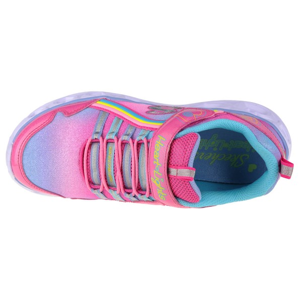 Skechers Heart Lights-Rainbow Lux 302308L-PKMT