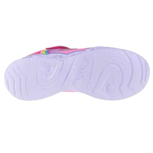 Skechers Heart Lights-Rainbow Lux 302308L-PKMT