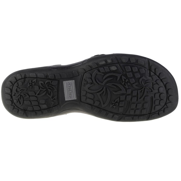 Skechers Reggae Slim Simply Stretch Sandals 163023-BLK