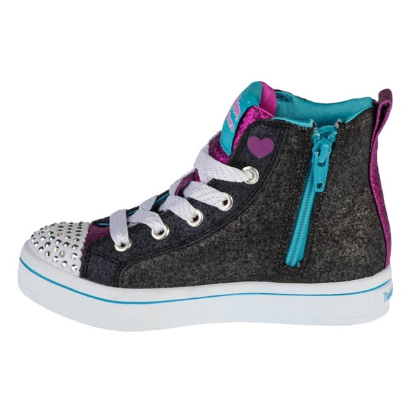 Skechers Twi-Lites Patch Cuties 20234L-BKMT