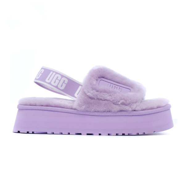 UGG DISCO SLIDE LILAC BLOOM W