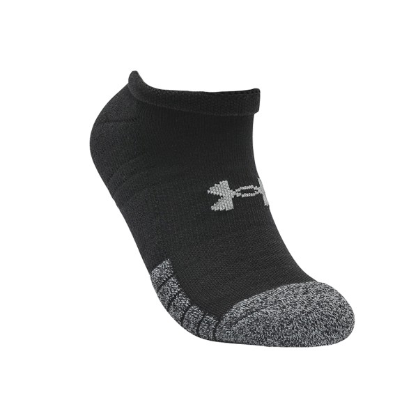 Under Armour HeatGear No Show Socks 3-Pack 1346755-001