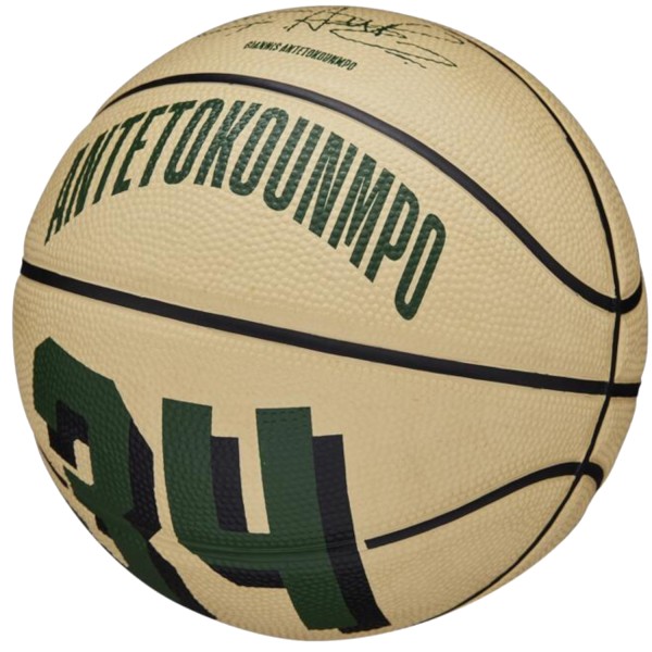 Wilson NBA Player Icon Giannis Antetokounmpo Mini Ball WZ4007501XB