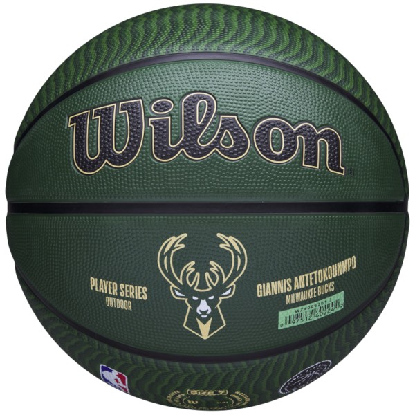 Wilson NBA Player Icon Giannis Antetokounmpo Outdoor Ball WZ4006201XB